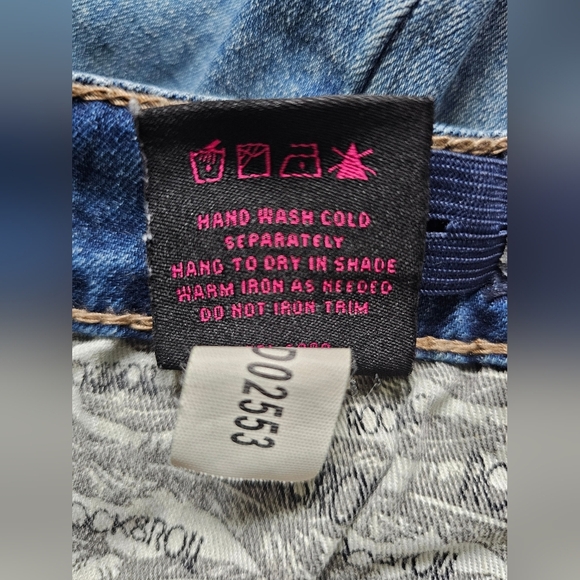 Rock & Roll Girls Bootcut jeans, with adjustable elastic waistband, size 16 - Picture 10 of 12